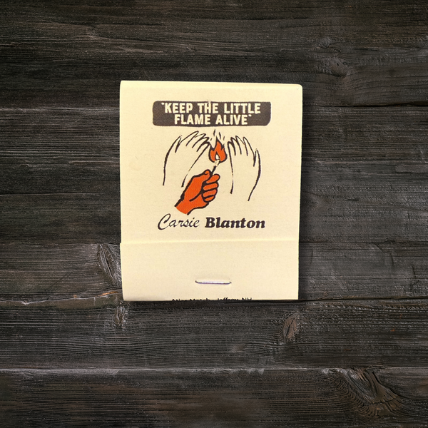 New! "Little Flame" Matchbook